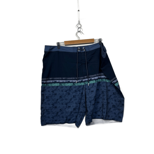 Big Joe Mens Blue  Board Shorts Swim Trunks Size 6XL