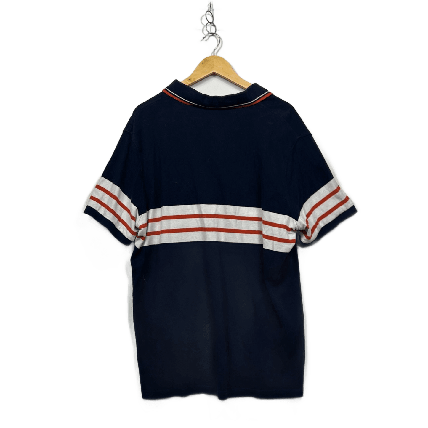 Johnny Bigg Navy Collared Short Sleeve Cotton Polo Shirt Size 3XL Tall