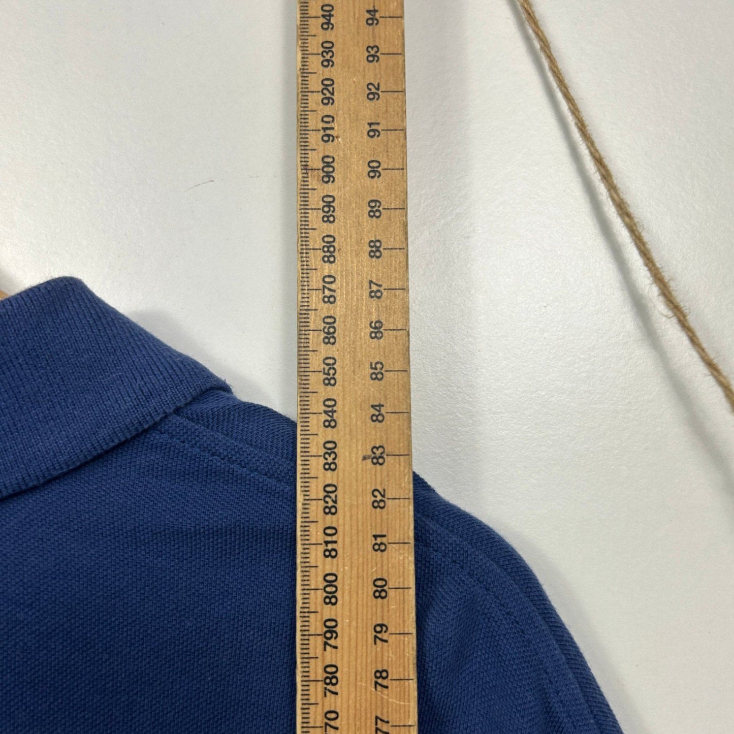 Johnny Bigg Mens Blue Collared Short Sleeve Cotton Polo Shirt Size 3XL