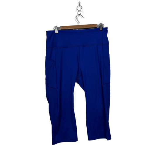 Rockwear High Waist Cropped Leggings Activewear Size 16