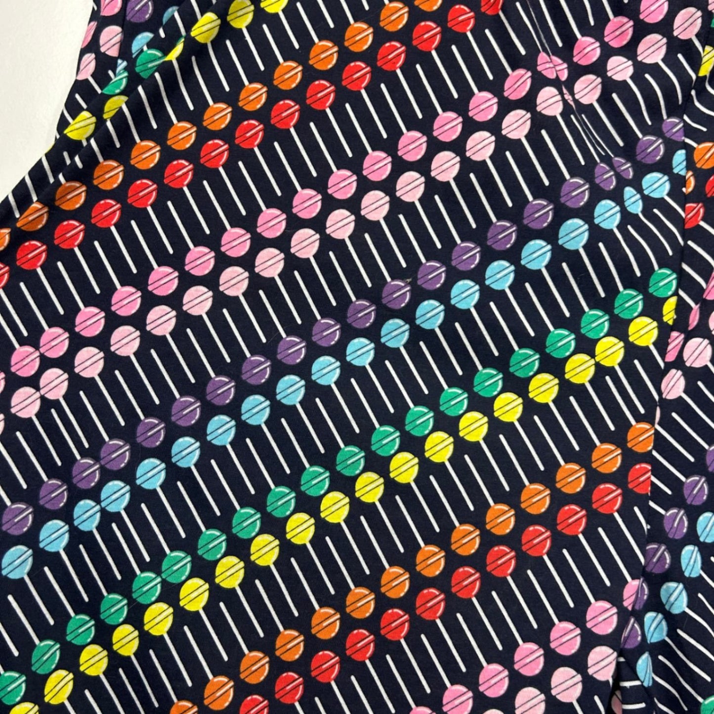 Chupa Chups Colourful Lollipop Print Jogger Trousers Pants Stretch Size 22?