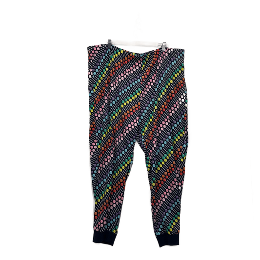 Chupa Chups Colourful Lollipop Print Jogger Trousers Pants Stretch Size 22?