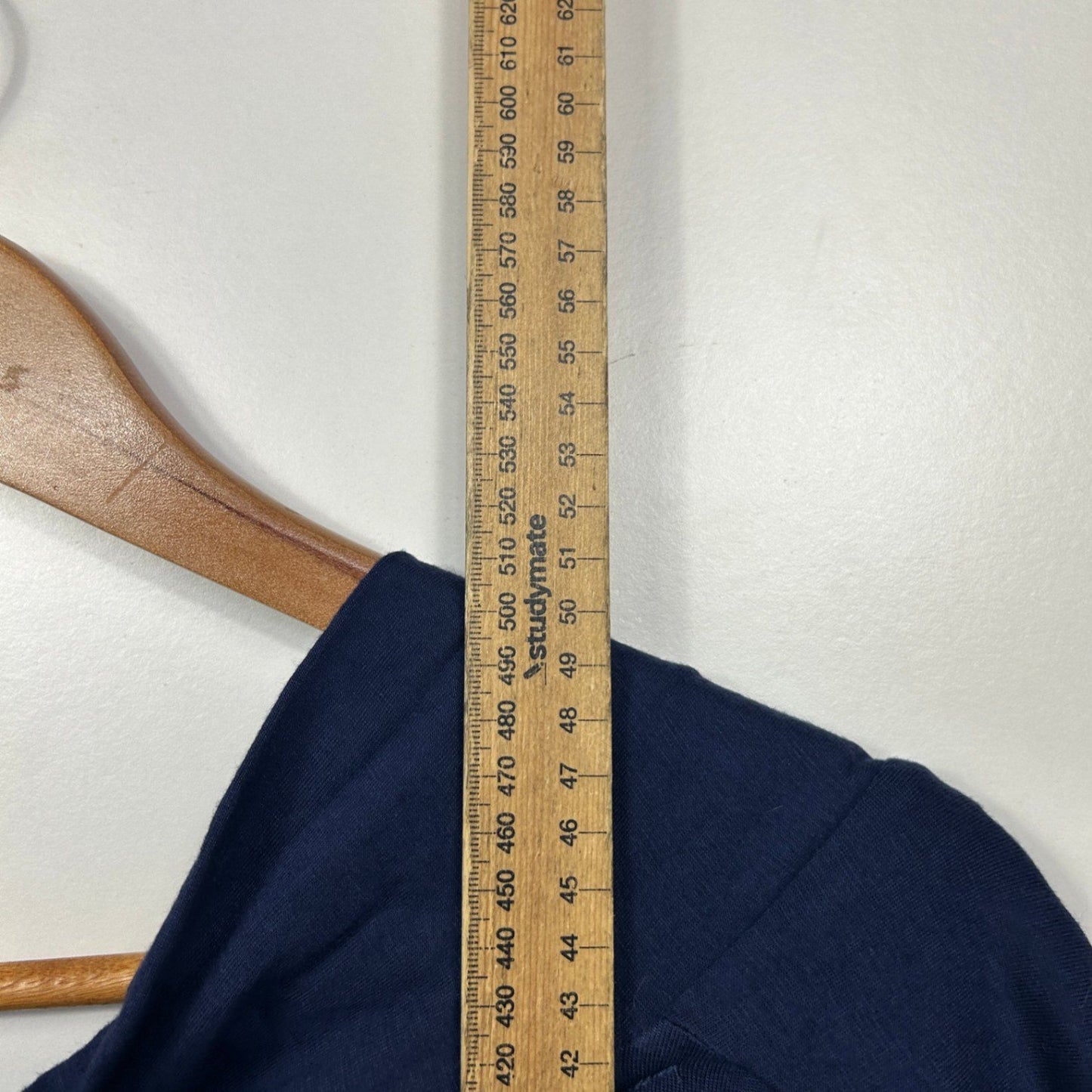 Crossroads Womens Navy Short Sleeve Open Front Shrug Bollero Top Size 16/18