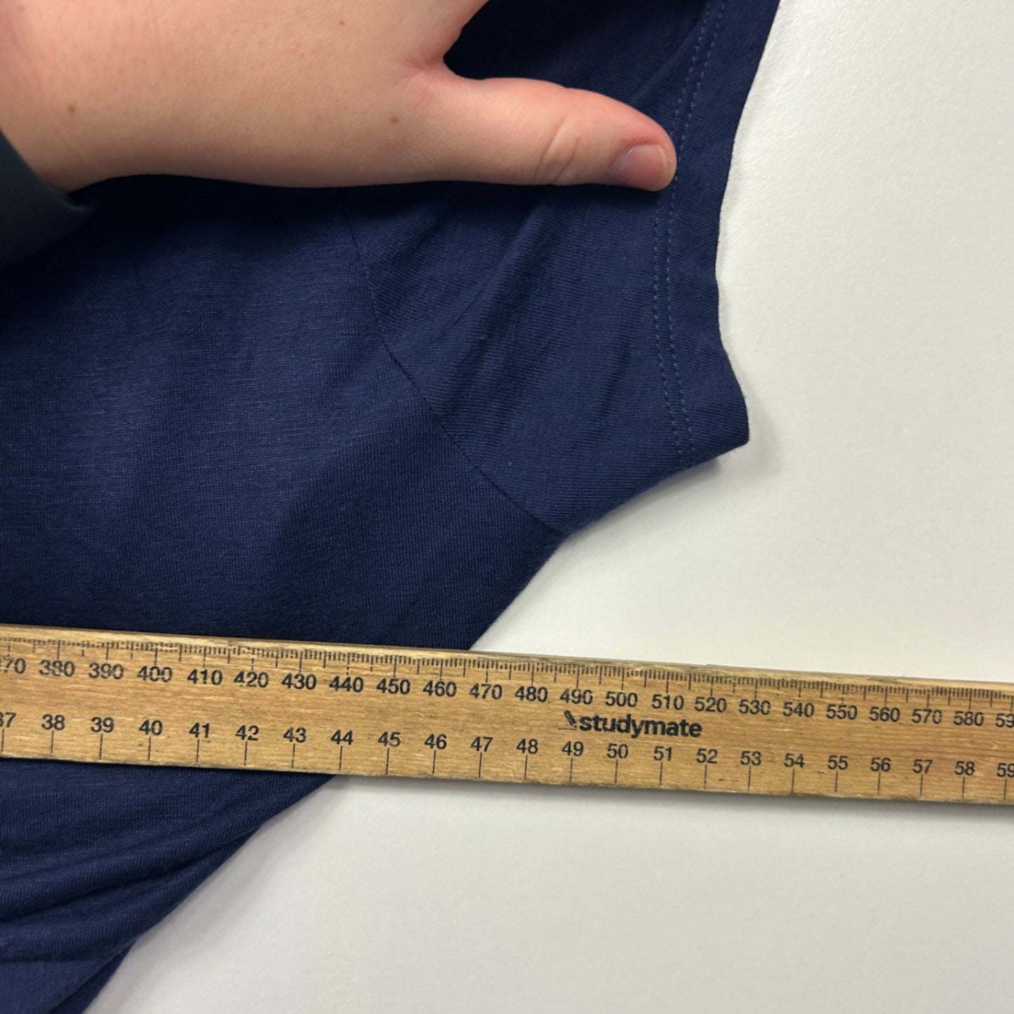 Crossroads Womens Navy Short Sleeve Open Front Shrug Bollero Top Size 16/18