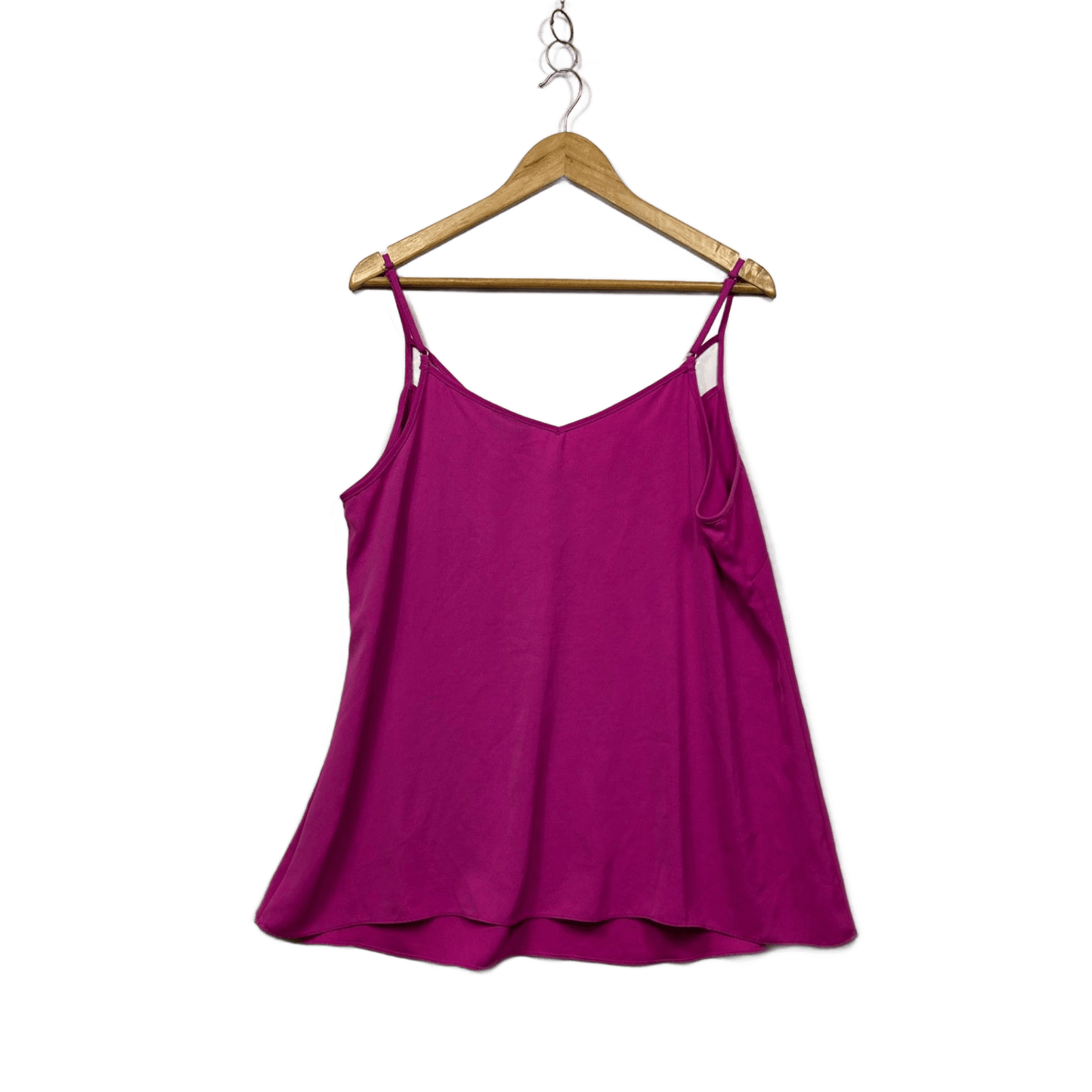 City Chic Magenta Pink Sleeveless Camisole Top Size 14 XS Plus