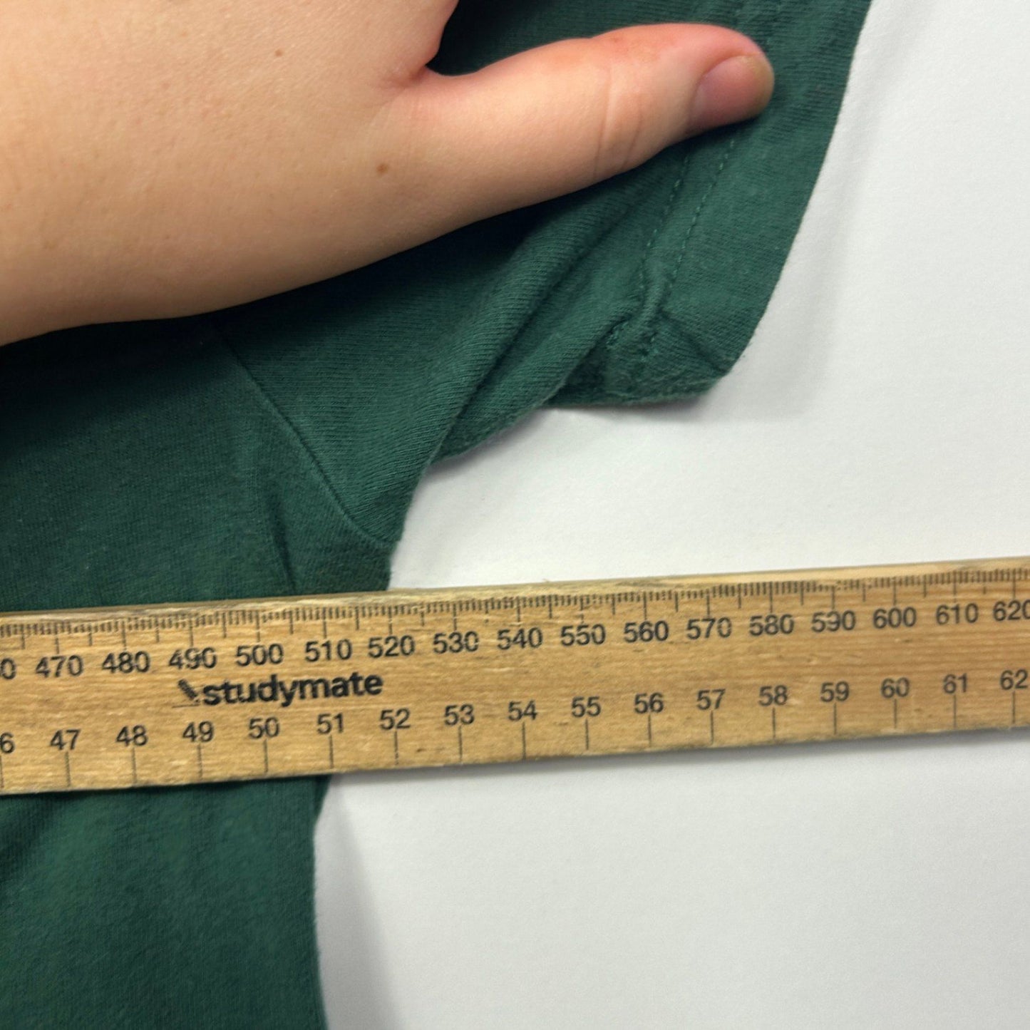 Disney Green Cotton Short Sleeve Grumpy Christmas T-shirt Size Large