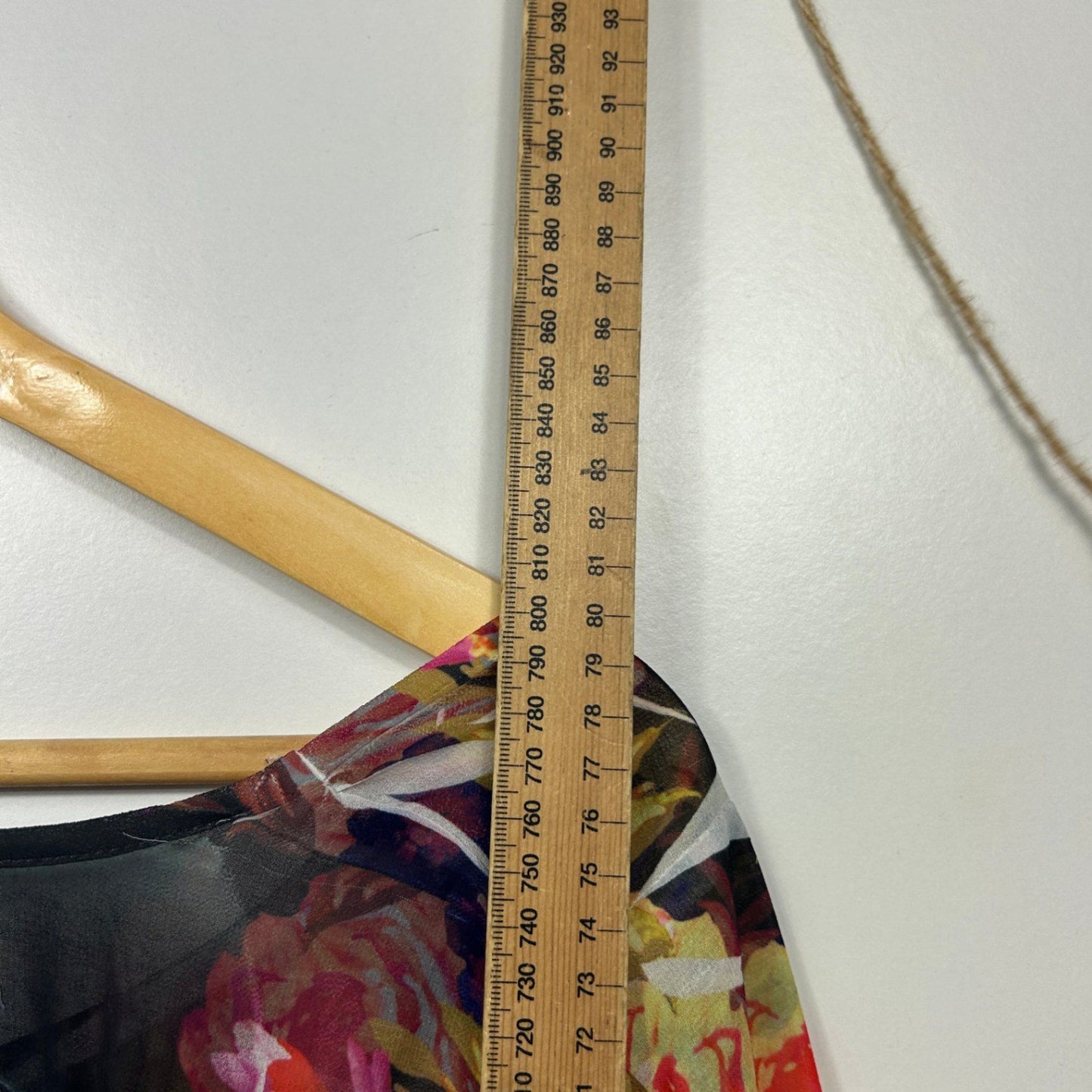 City Chic Womens Black Sheer 3/4 Sleeve Top Blouse Size 14