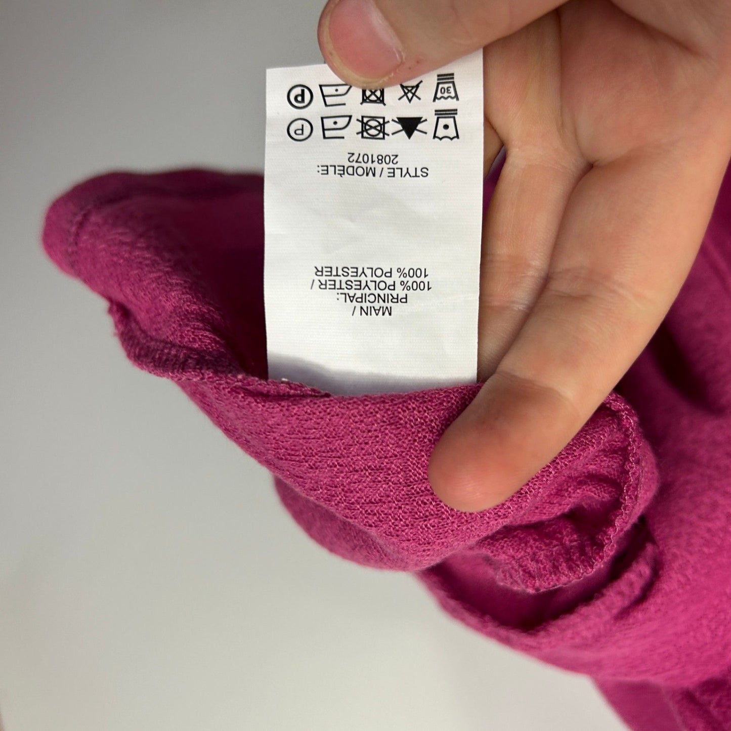 Beme Pink Fuschia Sleeveless Swing Top Size 18 Medium Plus