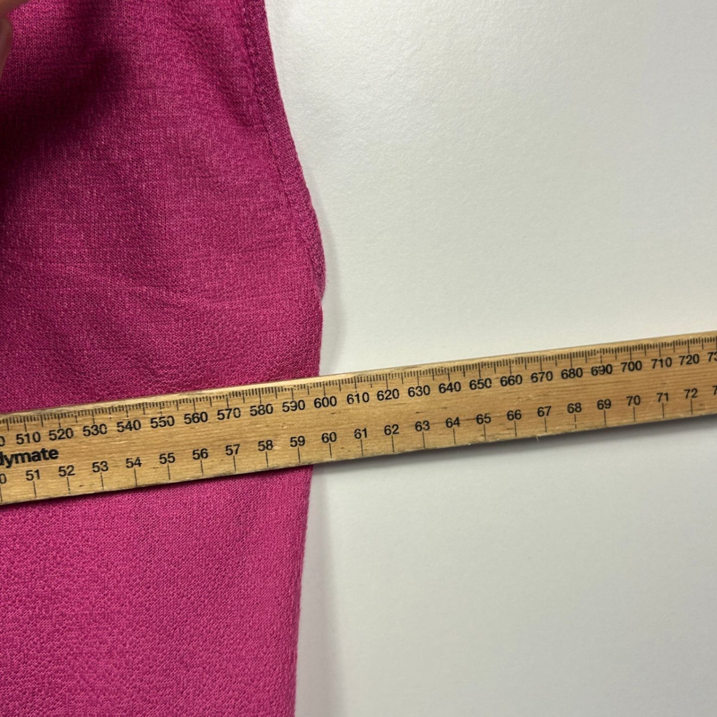 Beme Pink Fuschia Sleeveless Swing Top Size 18 Medium Plus