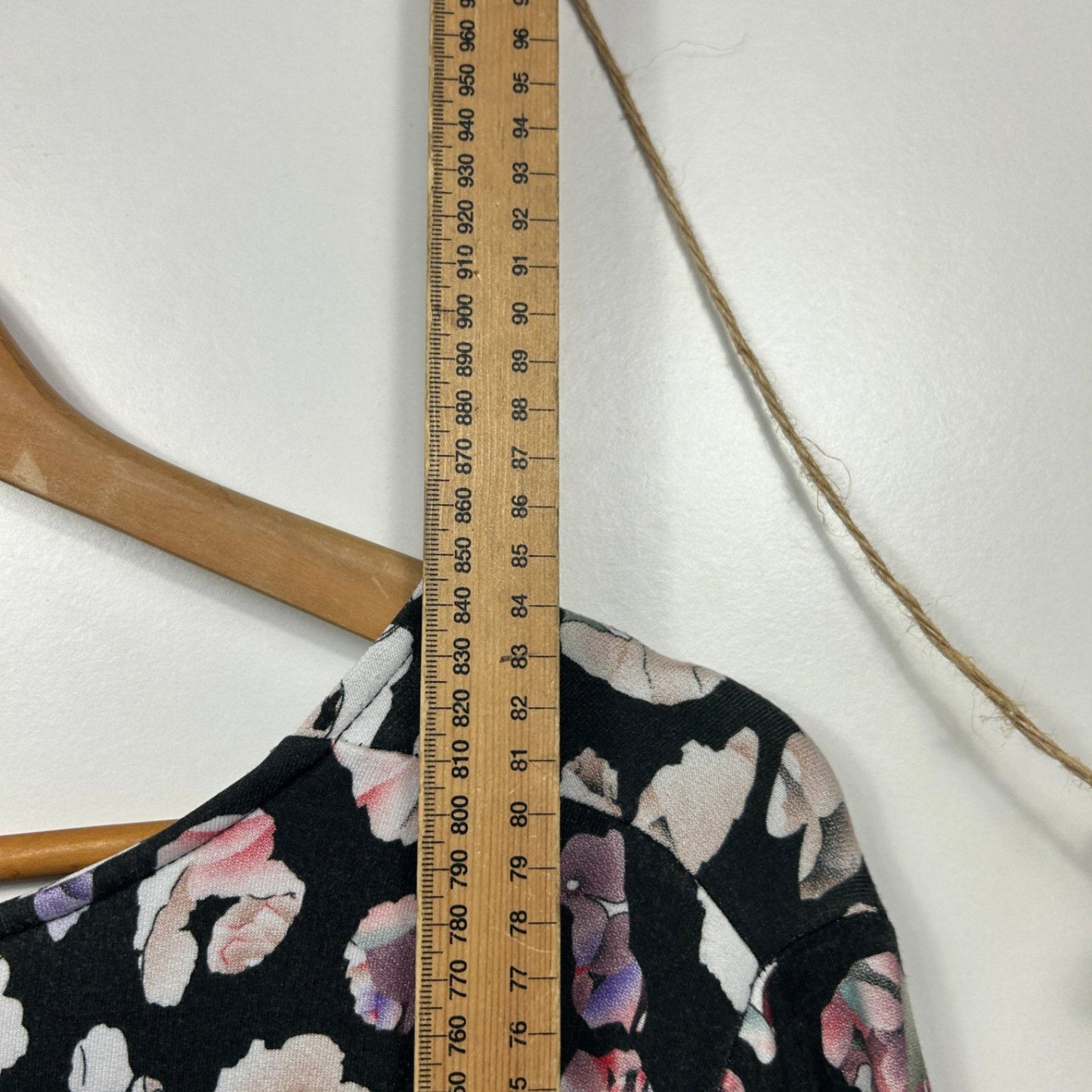 Virtuelle Multicoloured Long Sleeve Tunic Top Blouse Size 20-22