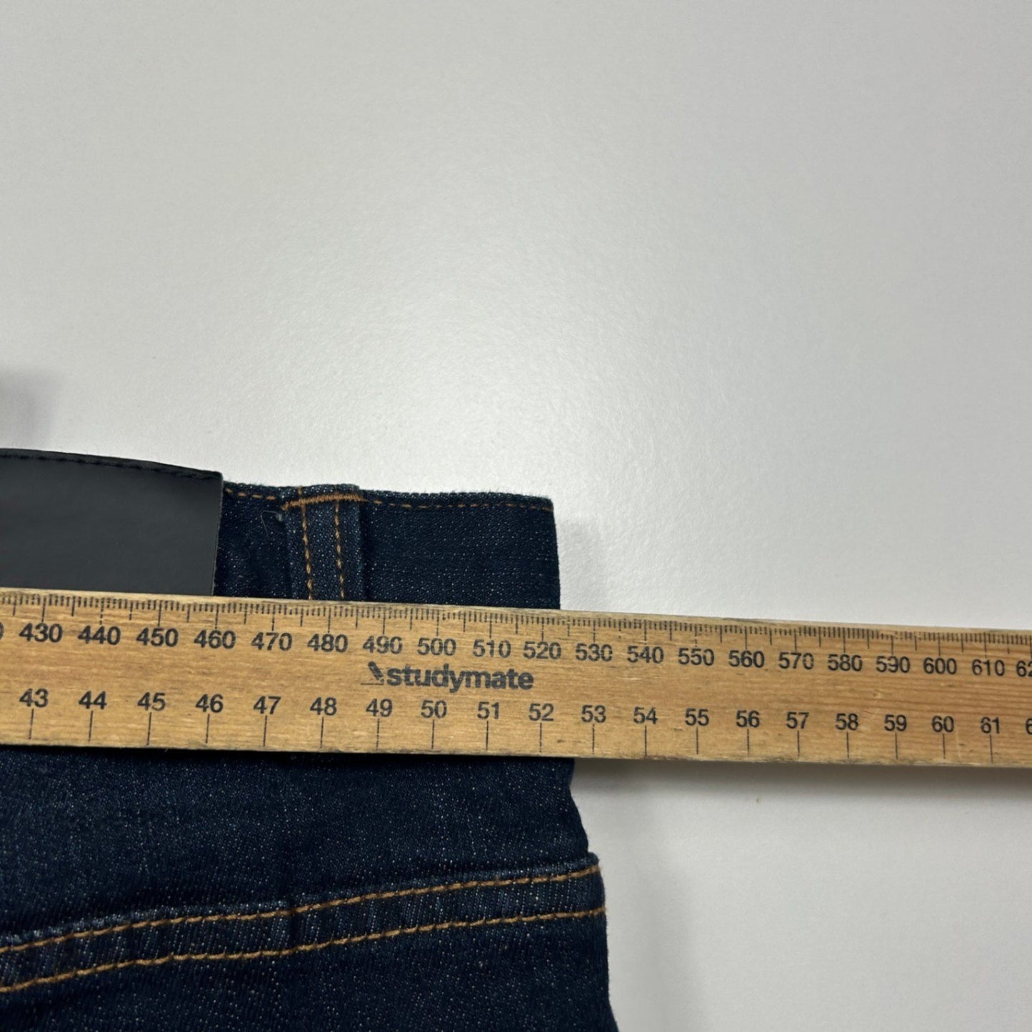 Mr Big Mens Blue Regular Straight Leg Jeans Size W44 L32