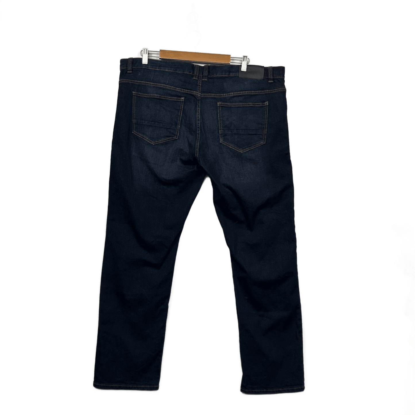 Mr Big Mens Blue Regular Straight Leg Jeans Size W44 L32