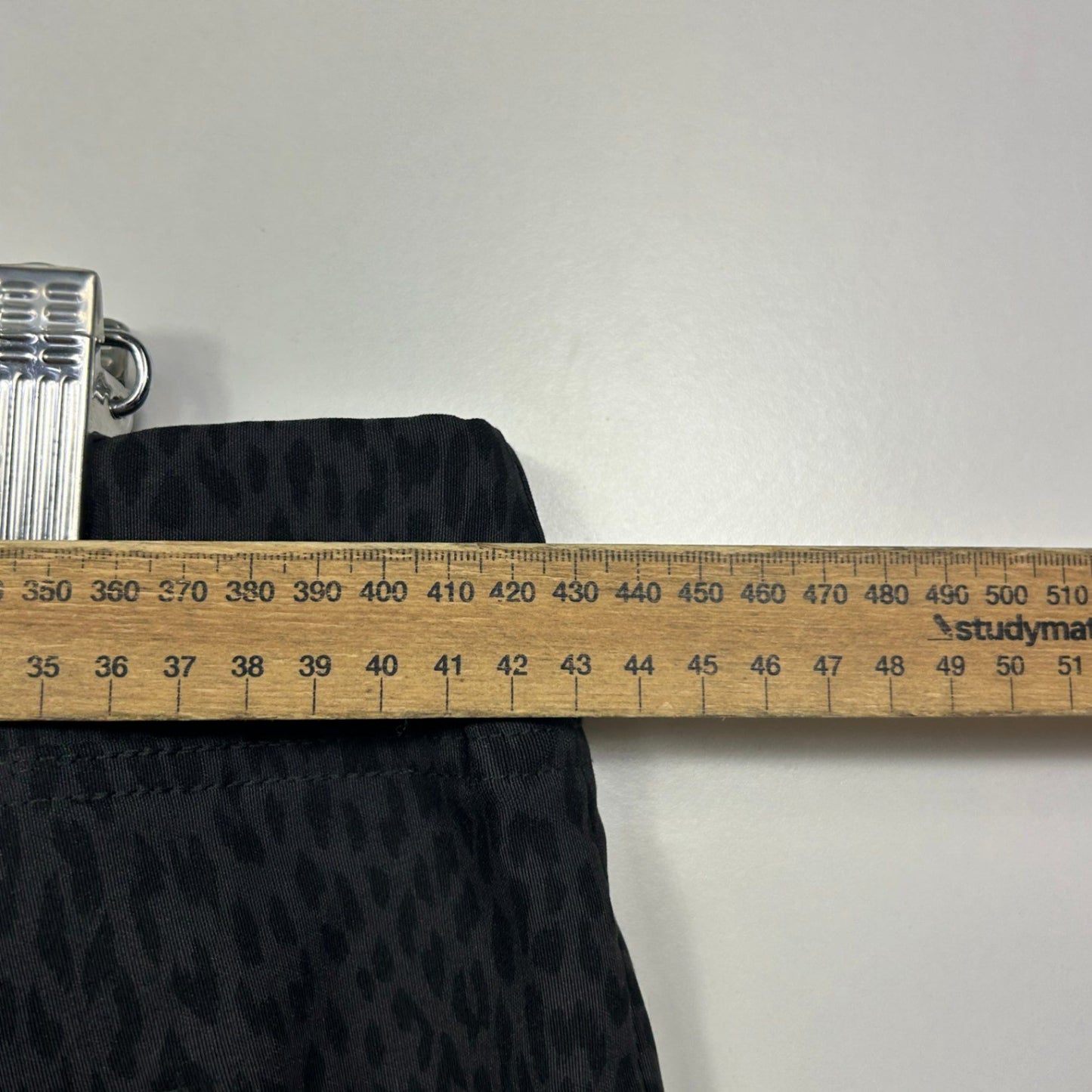 Millers Womens Black Animal Print Slim Leg Stretch Trousers Pants Size 16