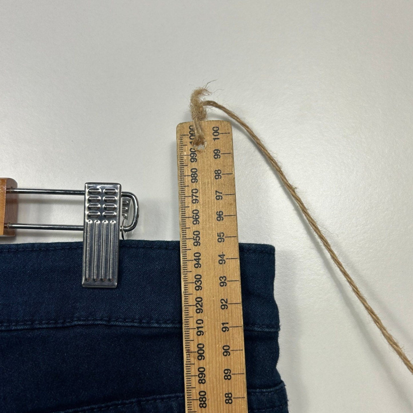 Katies Womens Dark Blue High Waist Denim Jeans Size 18