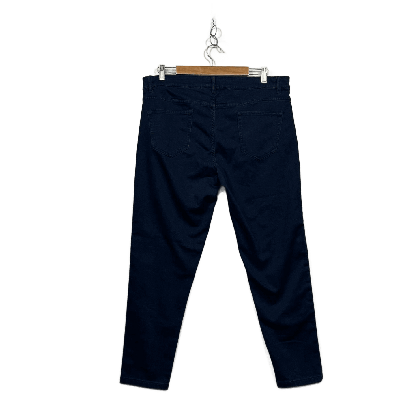 Katies Womens Dark Blue High Waist Denim Jeans Size 18