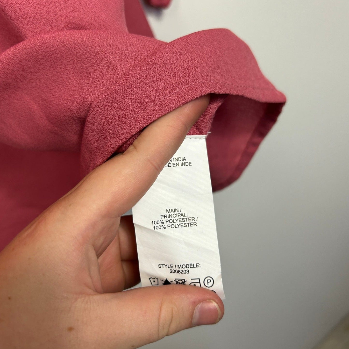 Millers Rose Pink 3/4 Roll Tab Sleeve Pleated Blouse Size 20