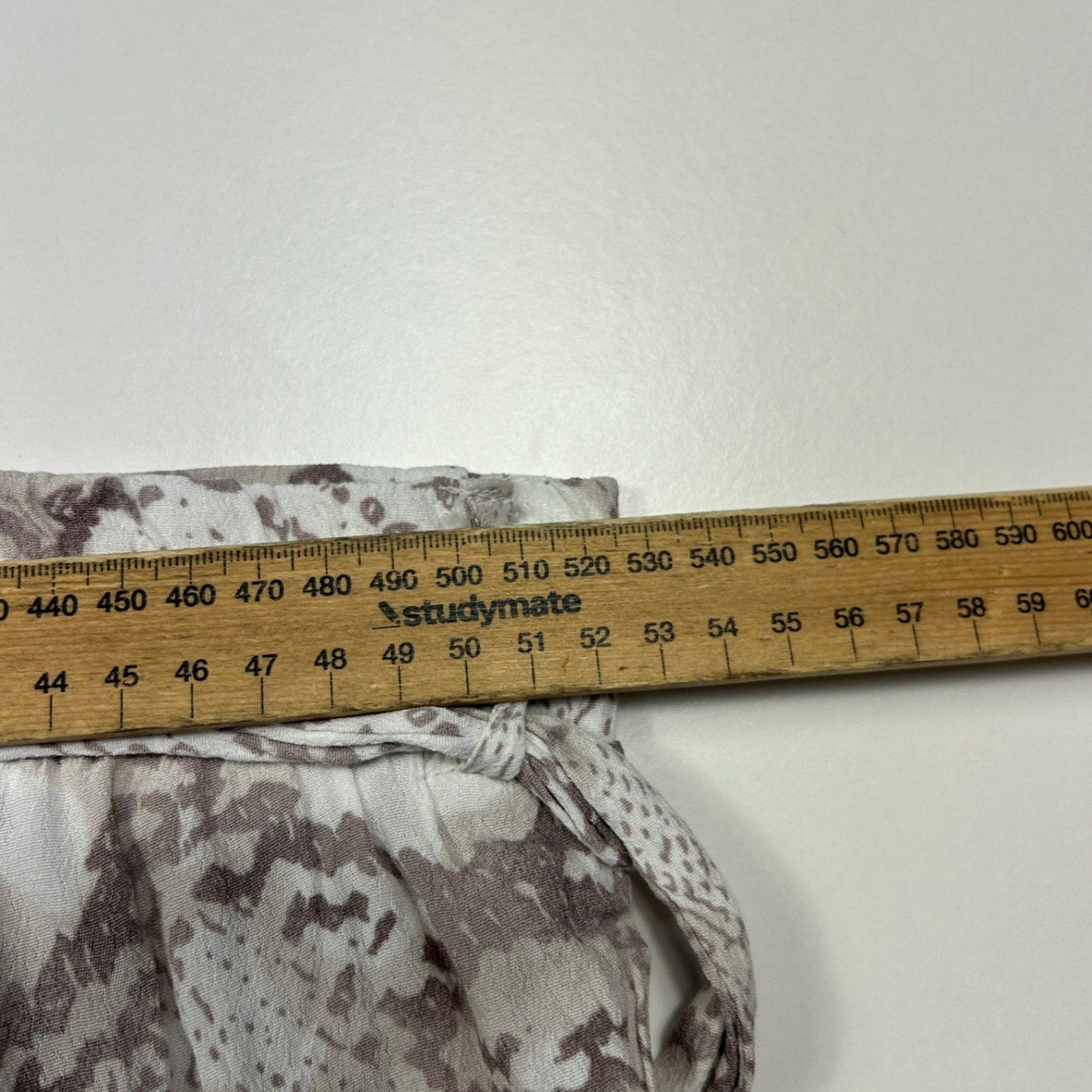 Autograph Pockets Snakeskin Print Wide Leg Cropped Pants Size 24