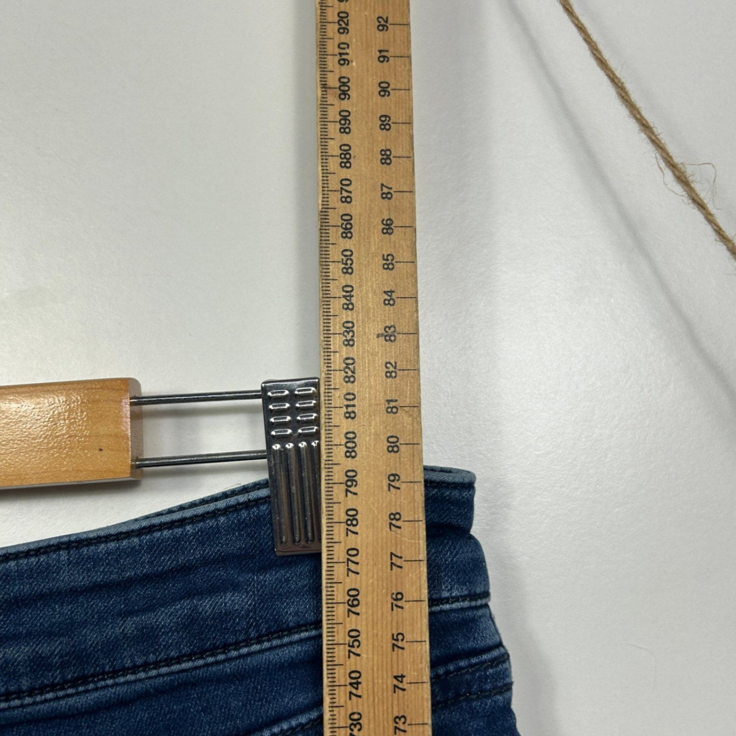 Just Jeans Womens Jeans Blue Cotton Blend Size 14