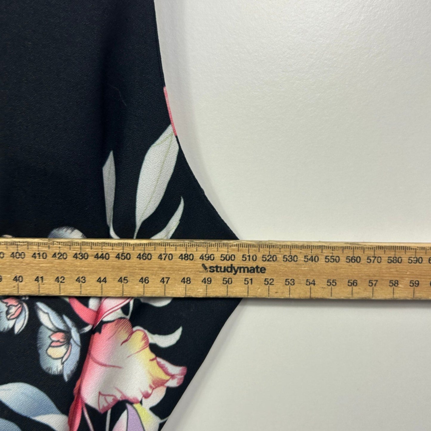 City Chic Black Floral Belted Sleeve Wide Leg Jumpsuit Size 18 - 20?