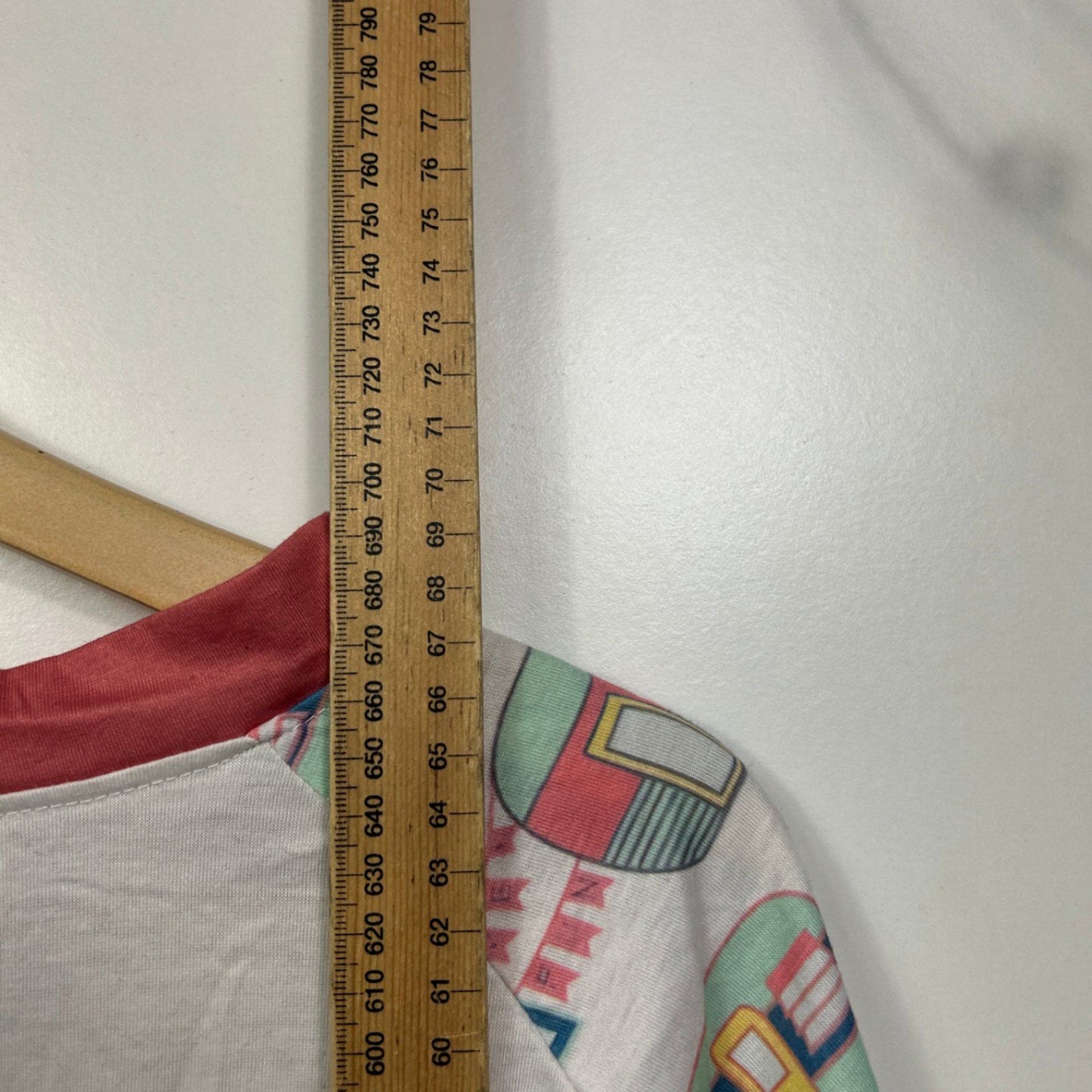 Happy Camper Camping Caravan Long Sleeve Casual Top T-shirt Size XL