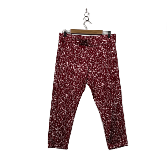 Elite Activewear Red White Leggings Size 16