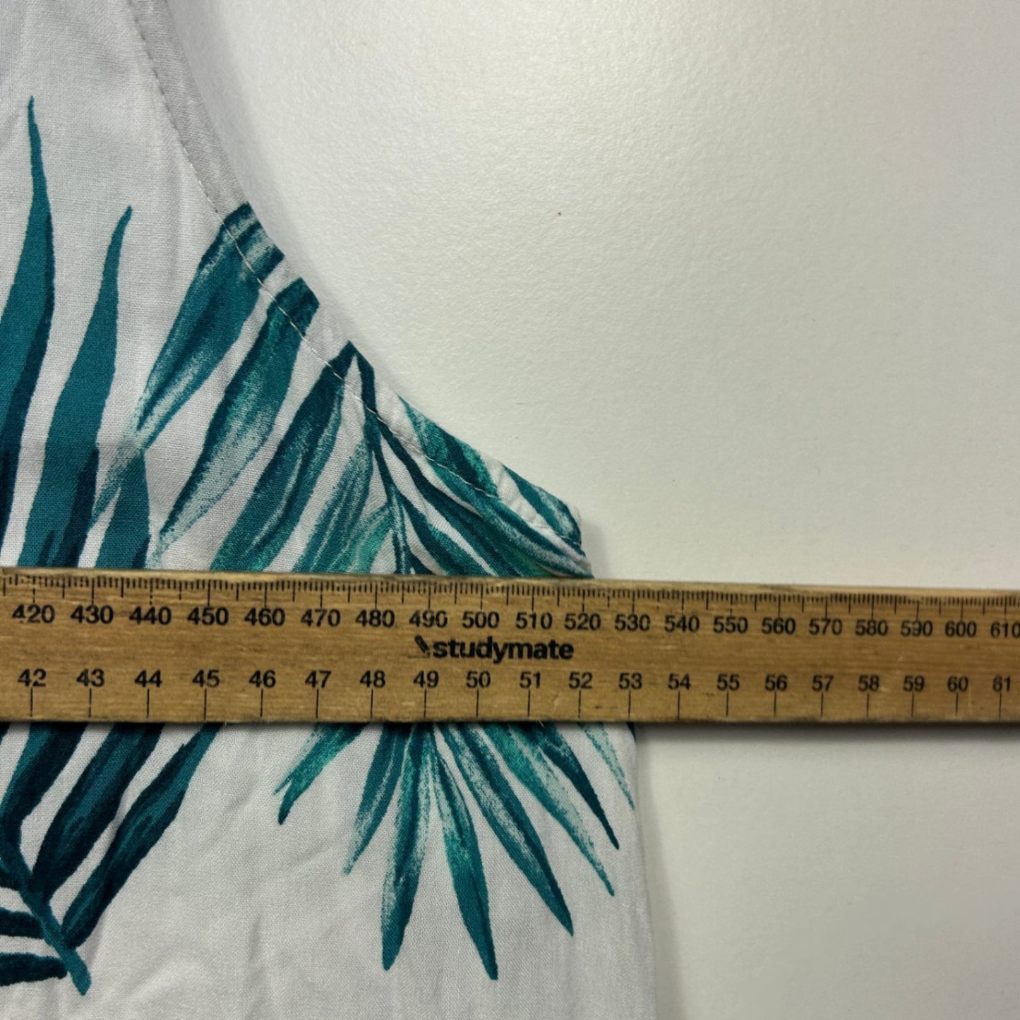 Rivers Green White Sleeveless Knee Length Floral  Casual Dress Size 16