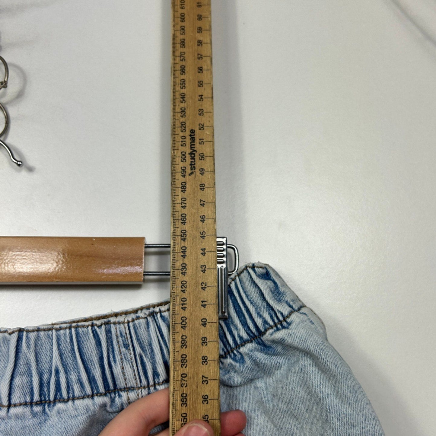 Target Denim Jogger Shorts Size 14