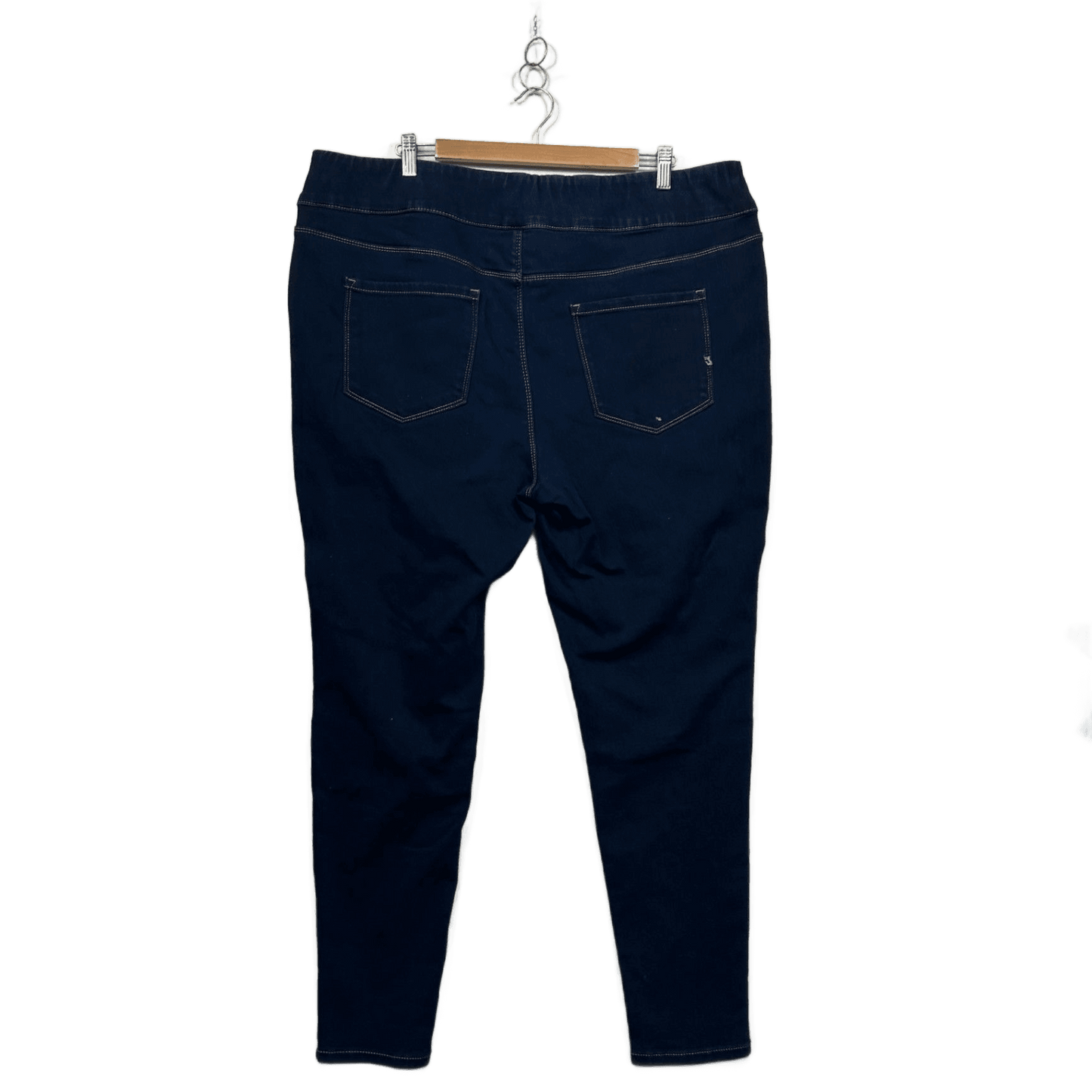 Anko Womens Blue Cotton Blend Fit Jeggings Pants Jeans 22