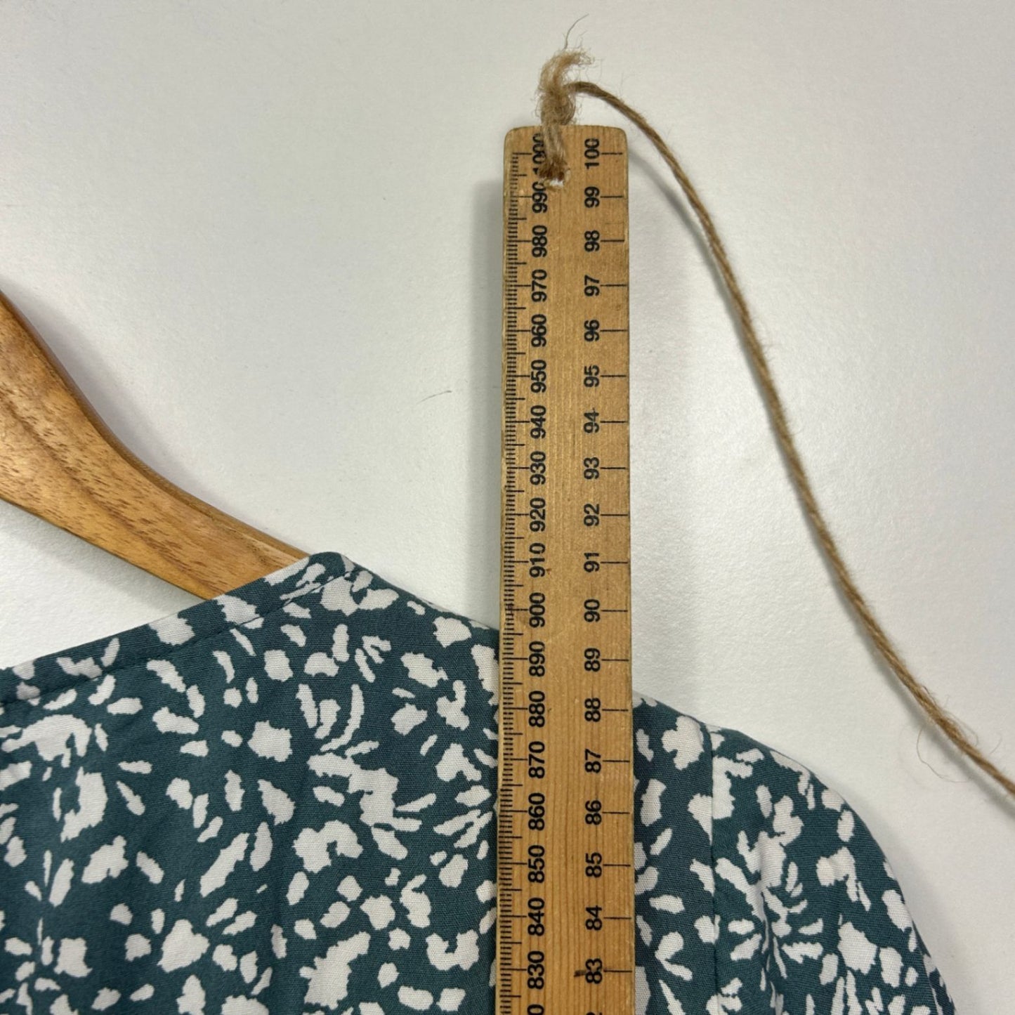 Target Green White Short Sleeve Knee Length Fit & Flare Dress Size 16