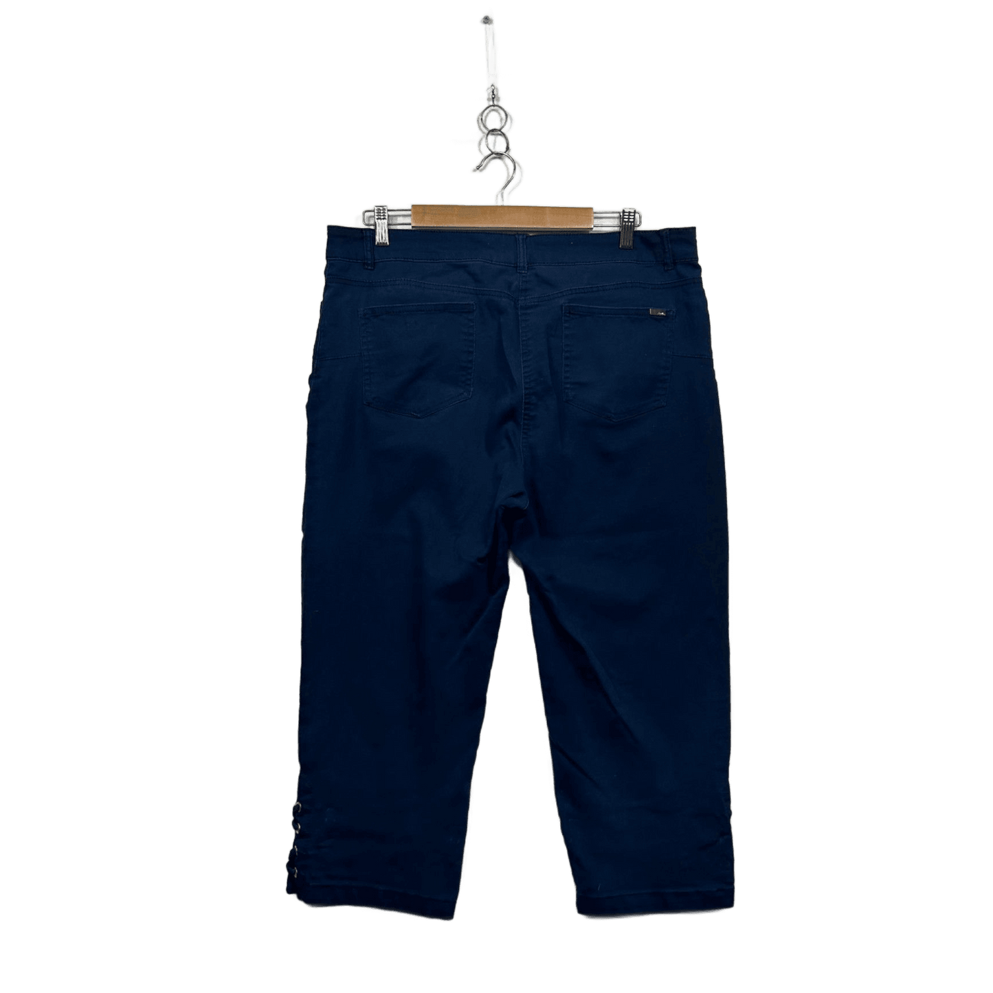 Millers Womens Blue Cropped Pants Size 16