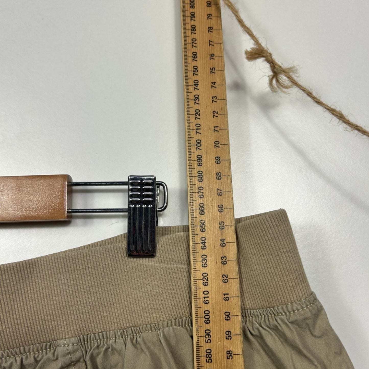 Autograph Womens Beige Pockets Casual Shorts Size 18