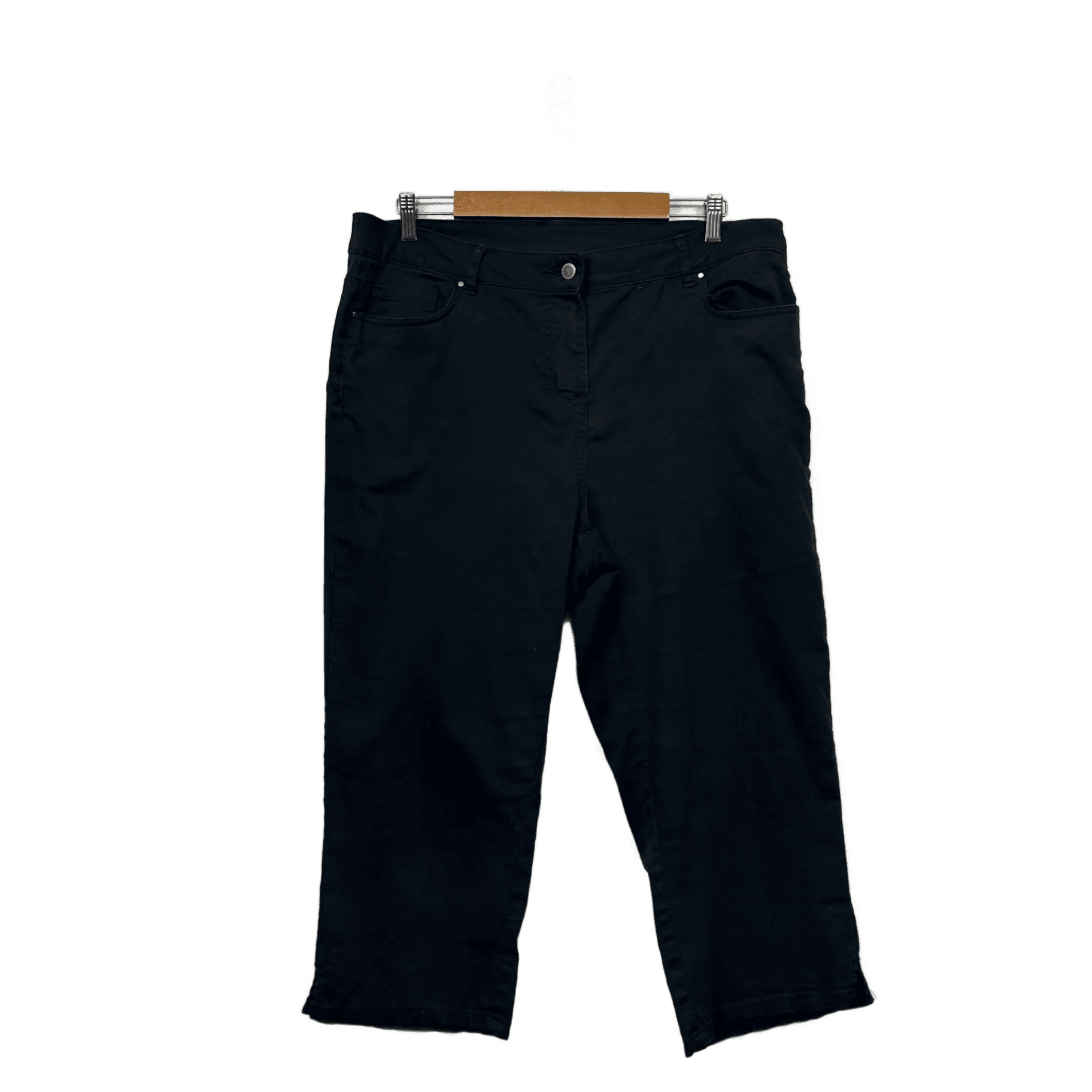 Millers Black Cropped Pants Jeans Size 16