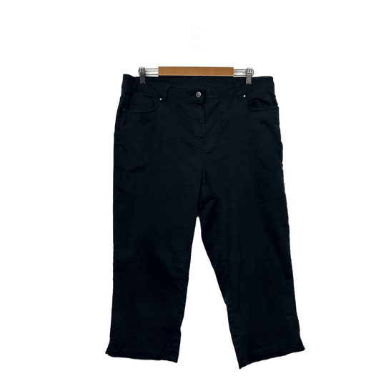 Millers Black Cropped Pants Jeans Size 16