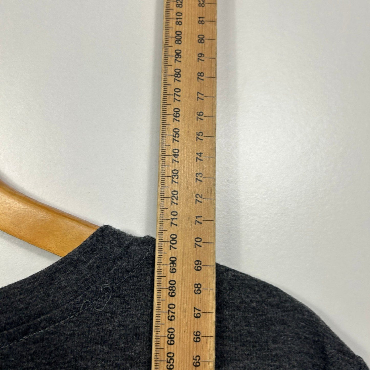 Womens Grey Cotton Blend Short Sleeve Casual T-shirt Size XL