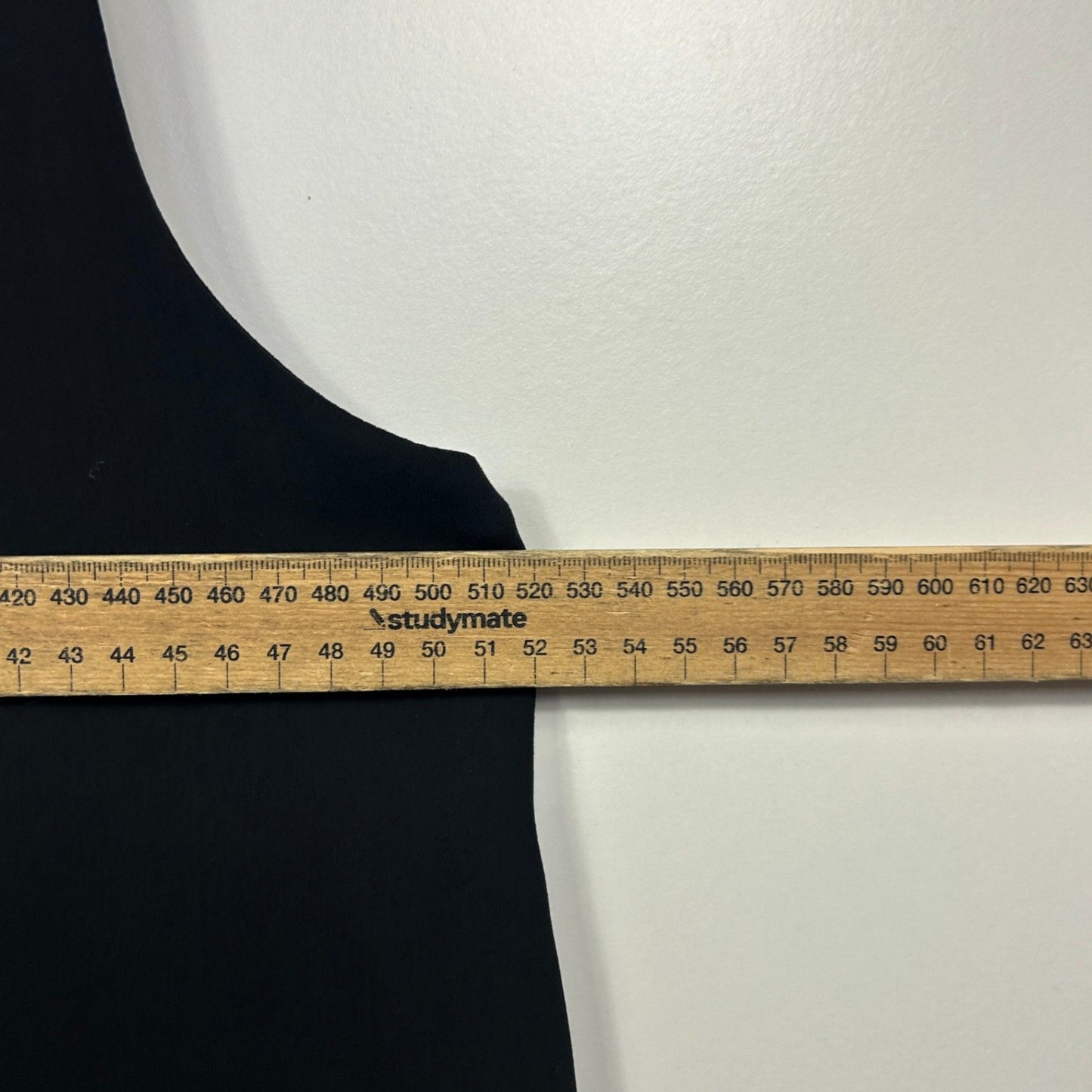 Katies Black Sleeveless Midi Shift Dress Size 14 Dress