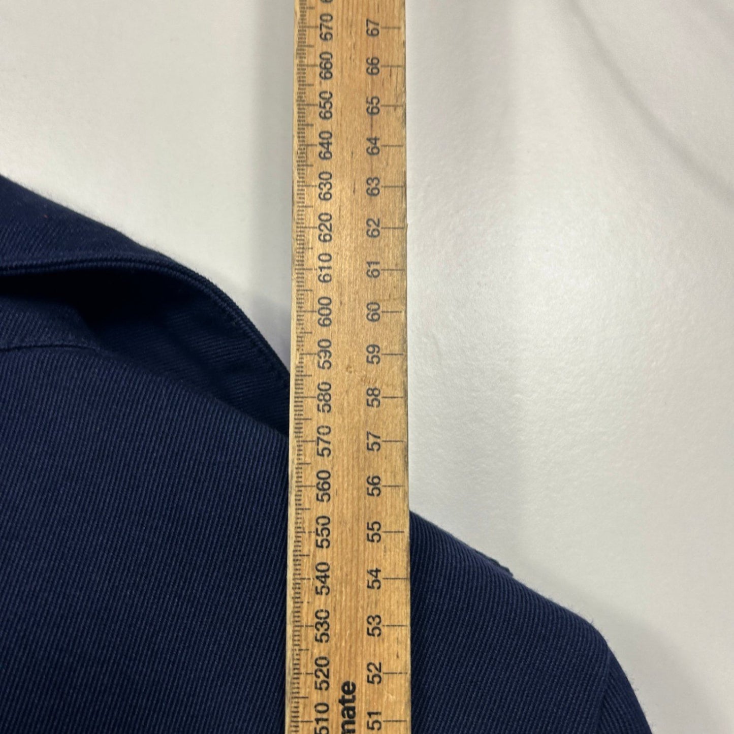 Jeanswest Navy Zip Front Jacket Coat Size 14 Smart Casual