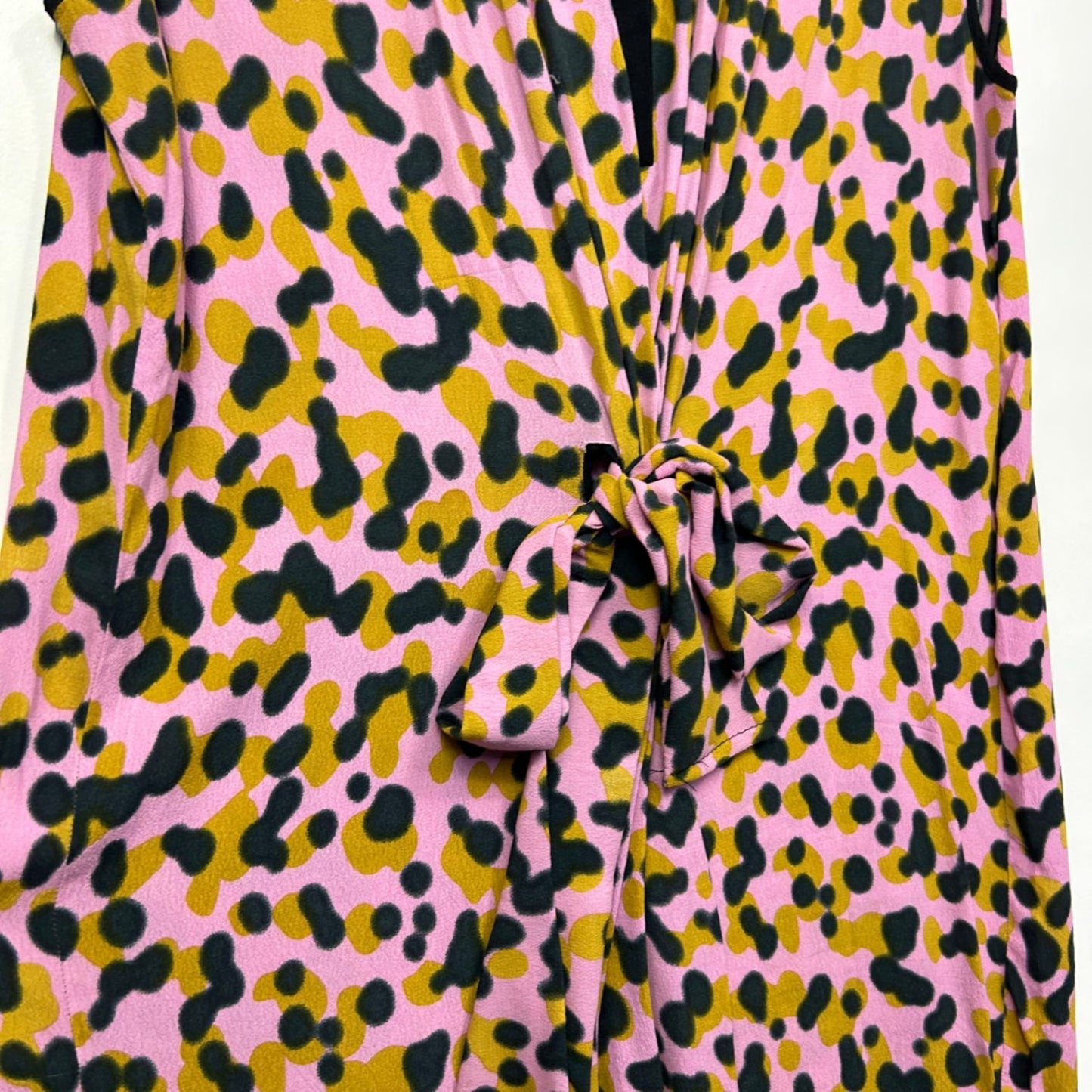 Gorman Dress Pink Sleeveless Animal Print Size 14