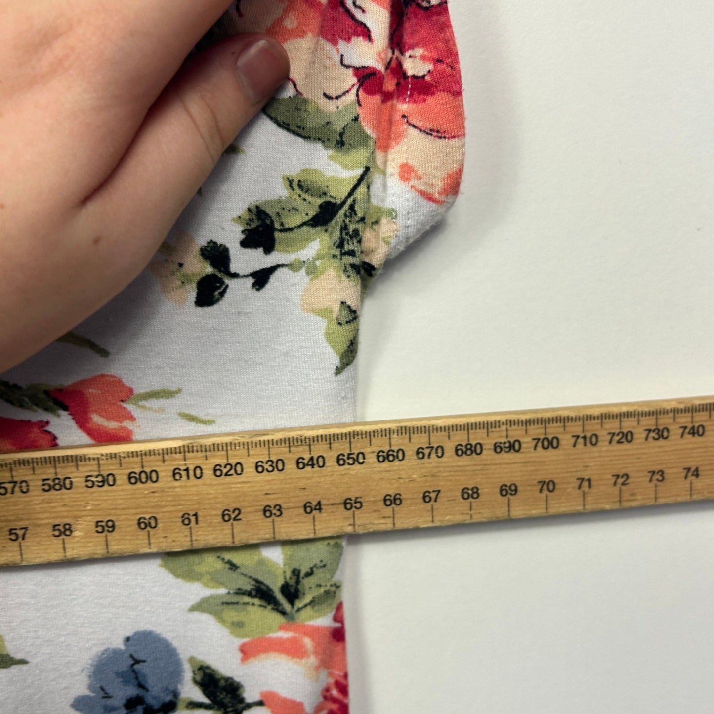 Autograph Womens White Floral Tunic Top Size 20