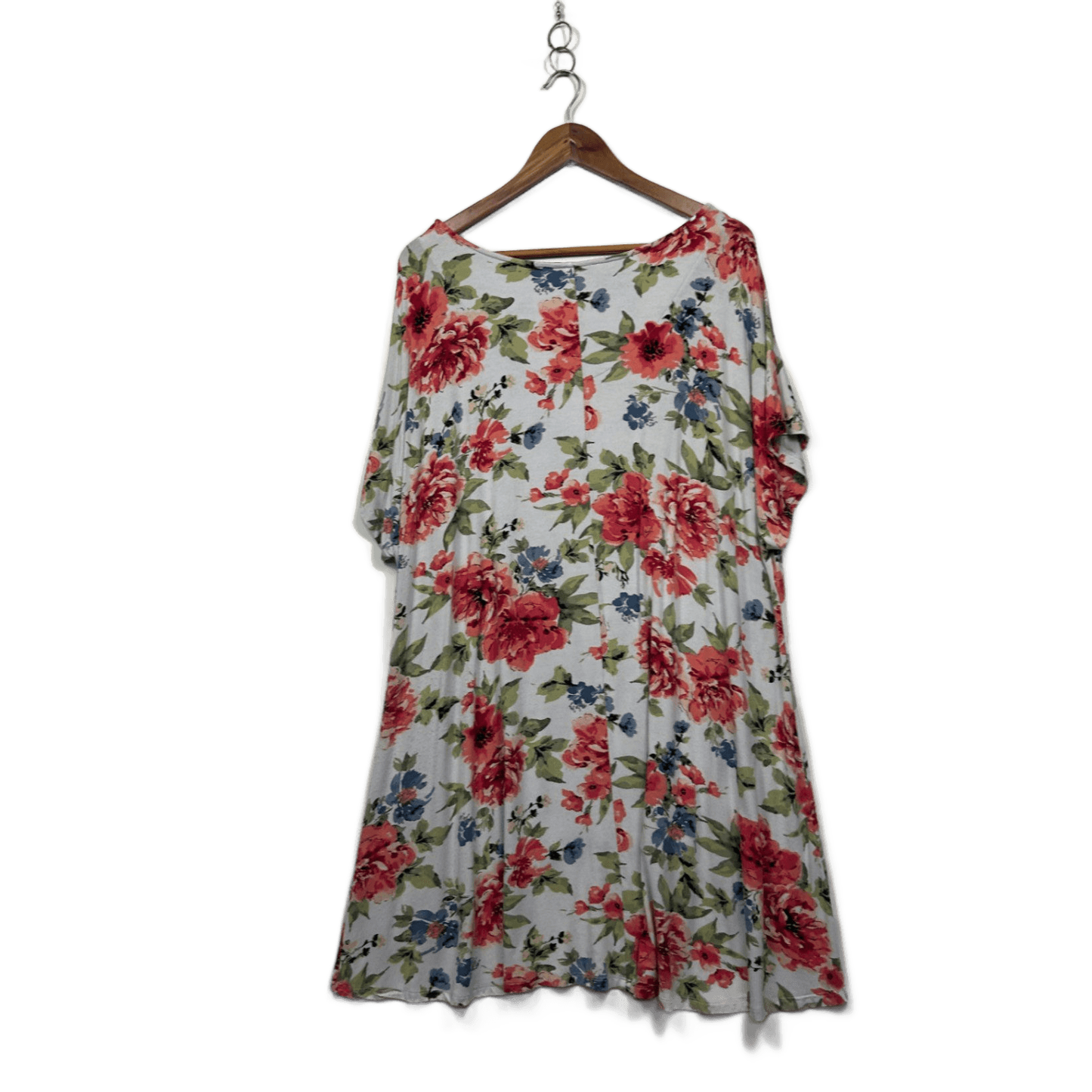 Autograph Womens White Floral Tunic Top Size 20