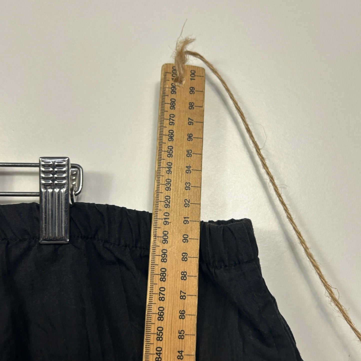 Taking Shape Black Elastic Waist Wide Leg Trousers Pants Size 24