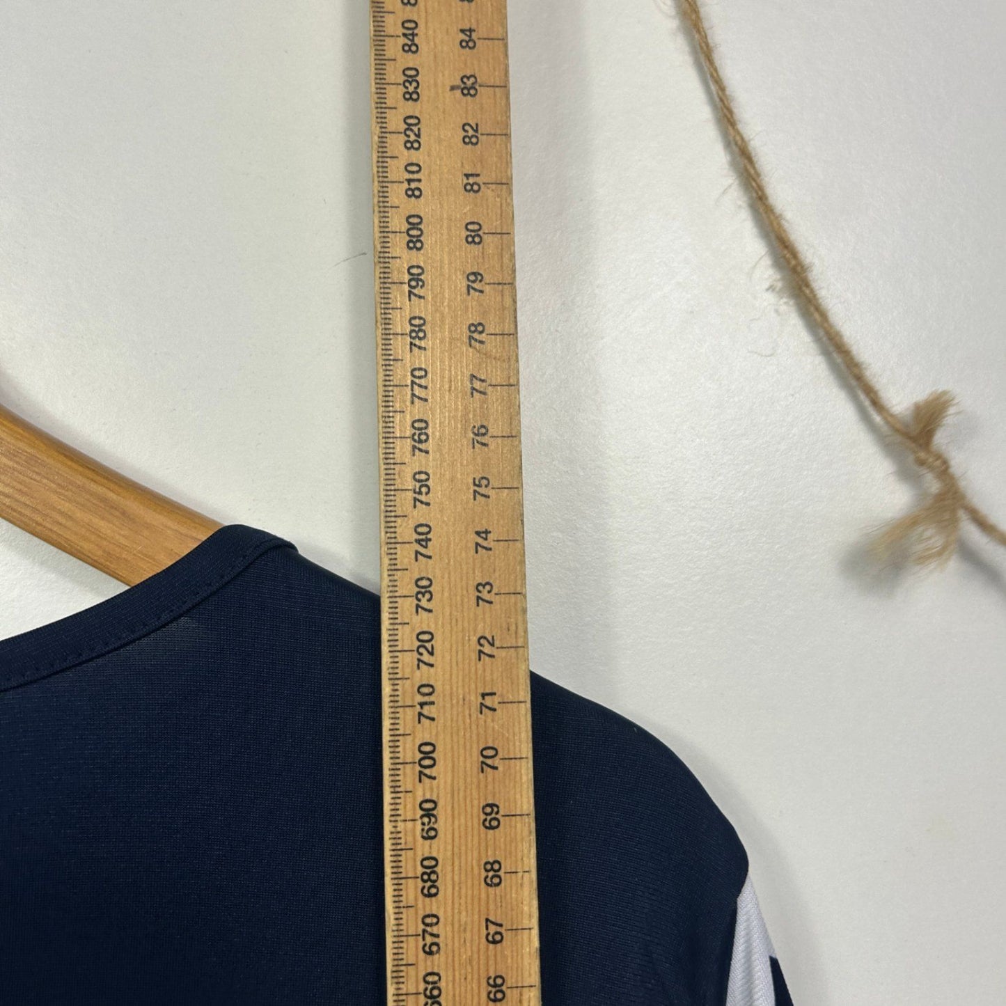 Millers Woman Womens Navy White l Long Sleeve Blouse Size 18