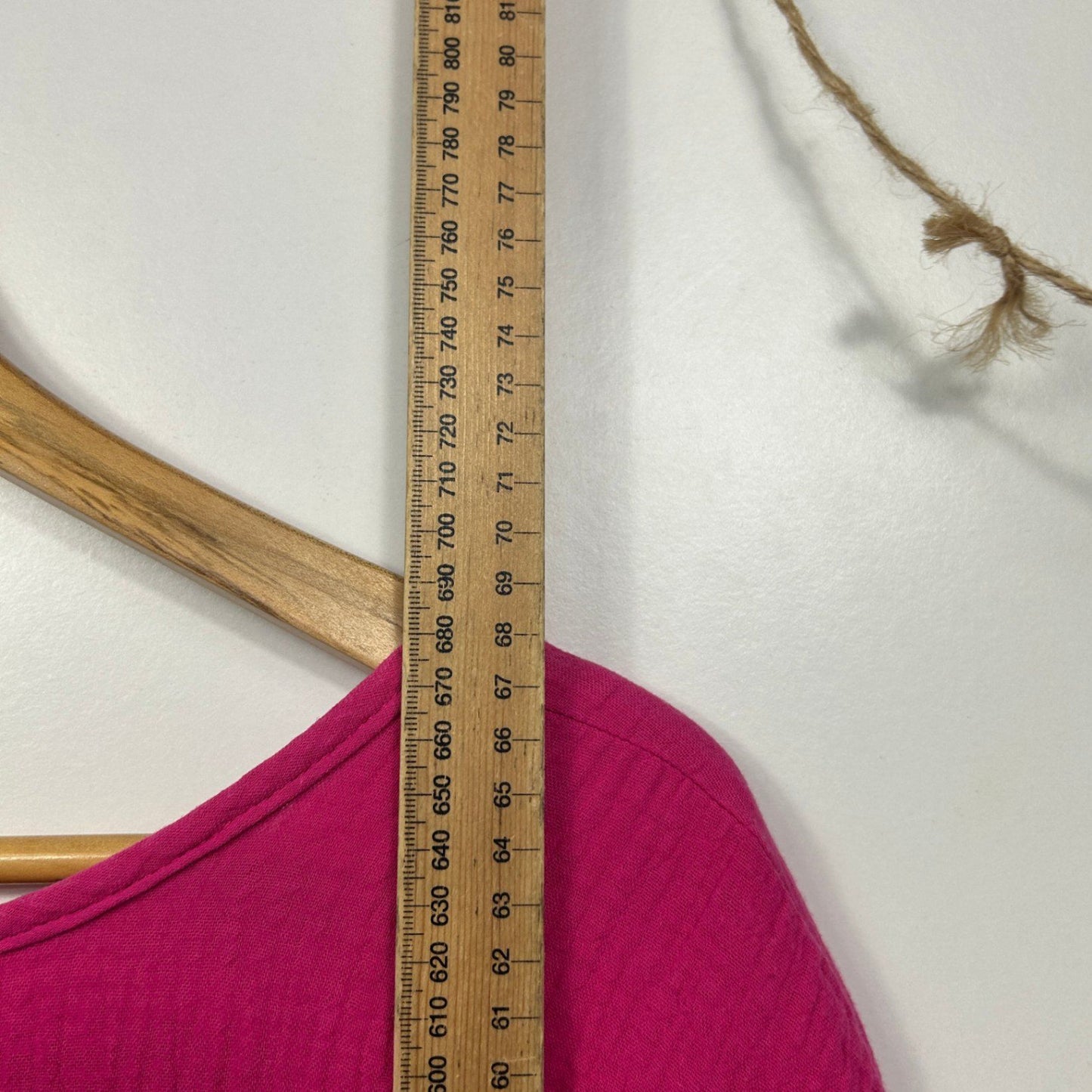 Freez Womens Pink Cotton Short Sleeve Round Neck Boxy Top Blouse Size XL