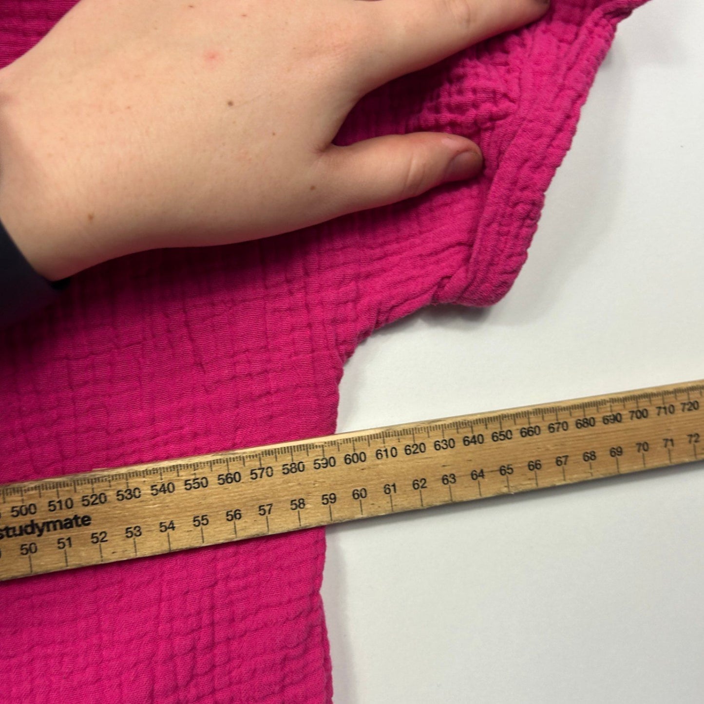 Freez Womens Pink Cotton Short Sleeve Round Neck Boxy Top Blouse Size XL