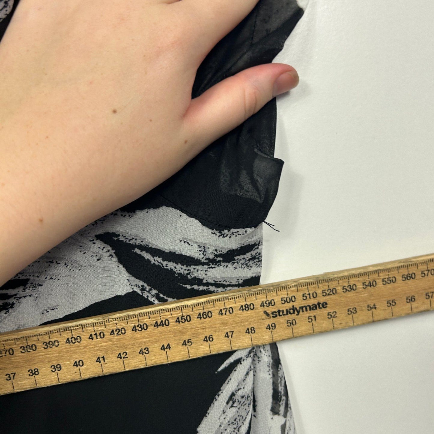 Tania Kay Womens Black White Knee Length Shift Dress Size 16