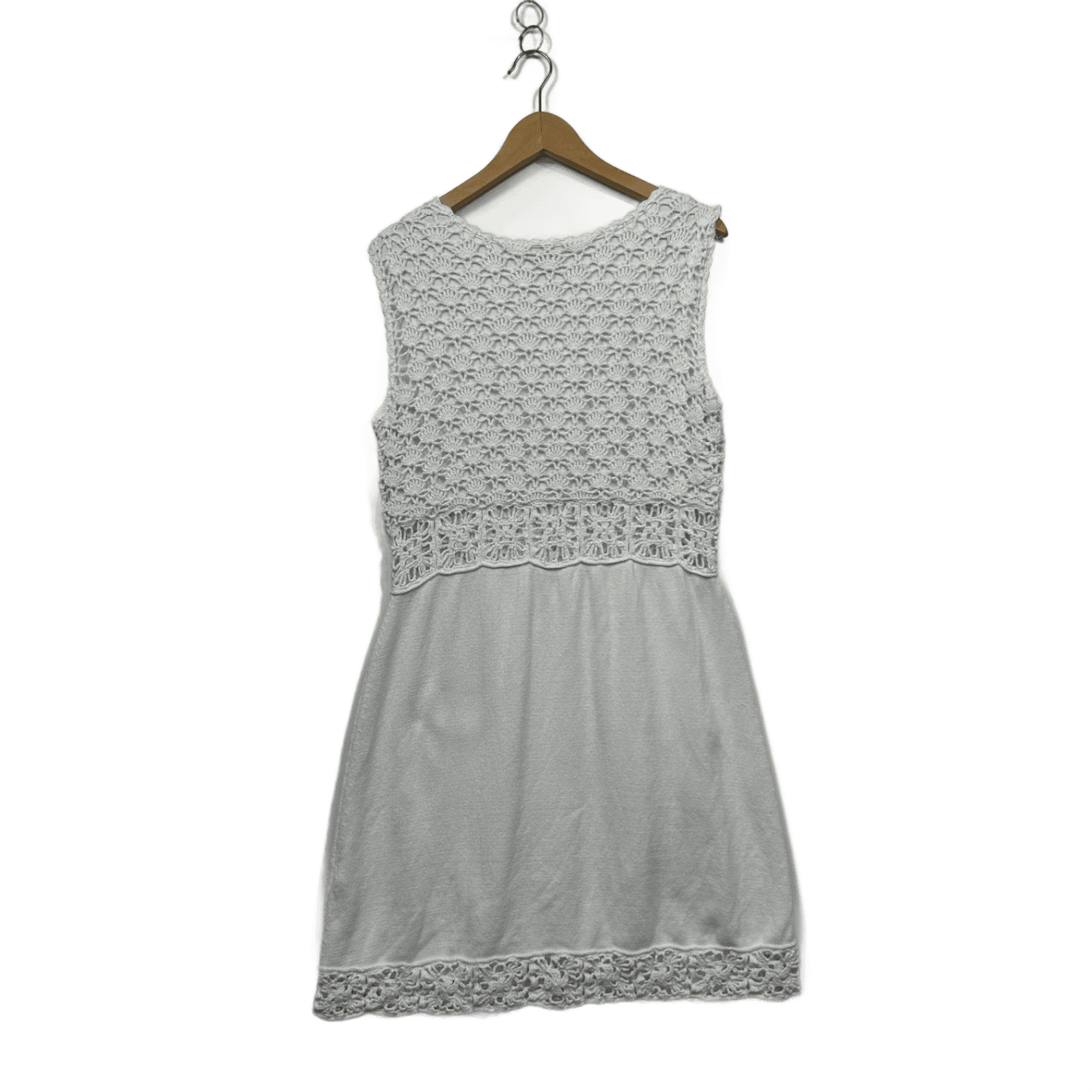 Asos Tall Womens White Crochet Lace Dress Size  18