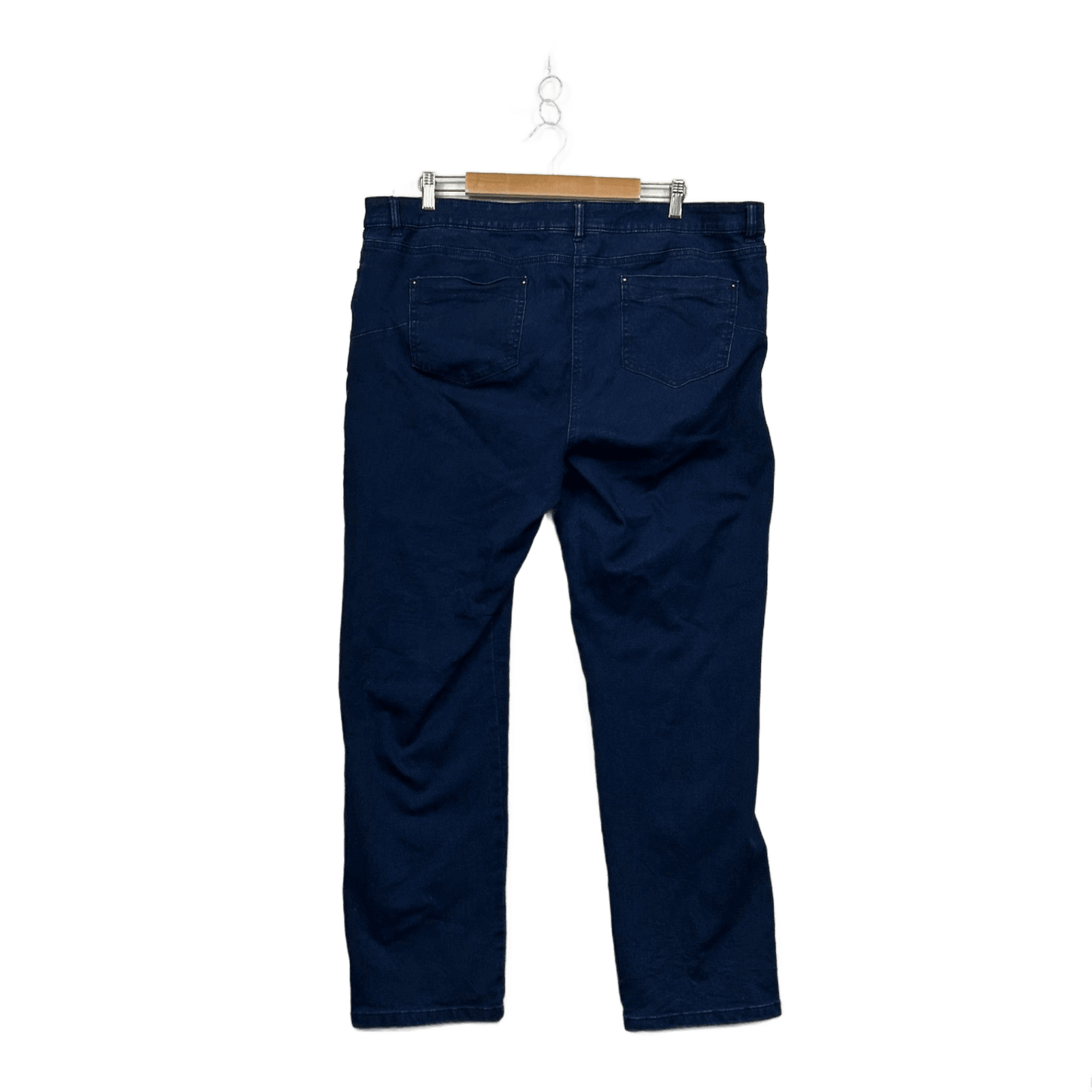 Millers Blue Denim Classic Straight Leg Stretch High Rise Jeans Size 20