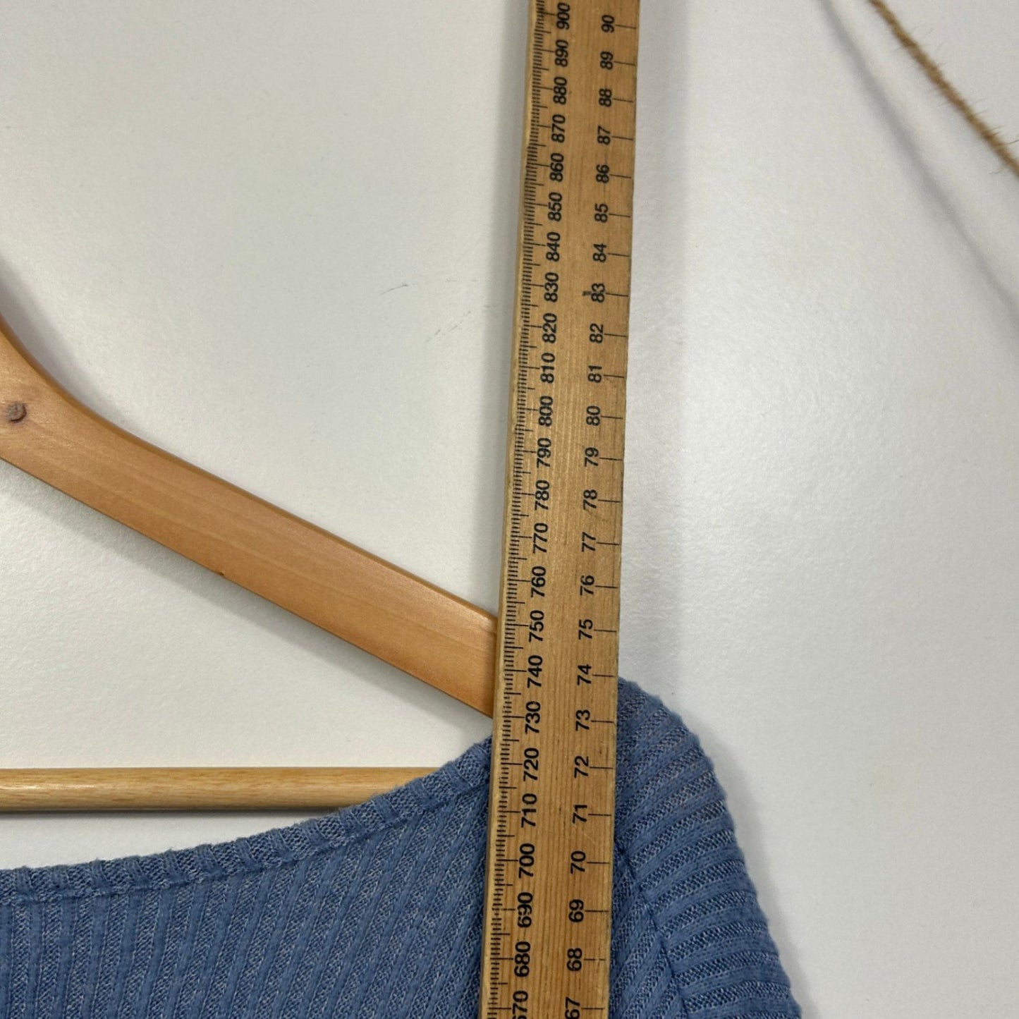 Millers Womens Blue Long Sleeve Scoop Neck Pullover Top Size 22