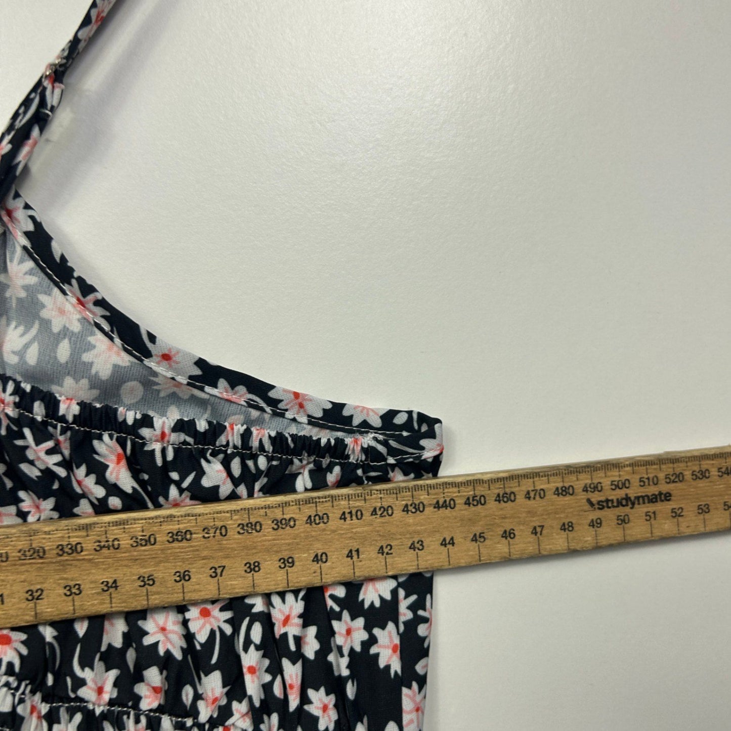 Shein Womens Black Floral Sleeveless Dress Size 3XL