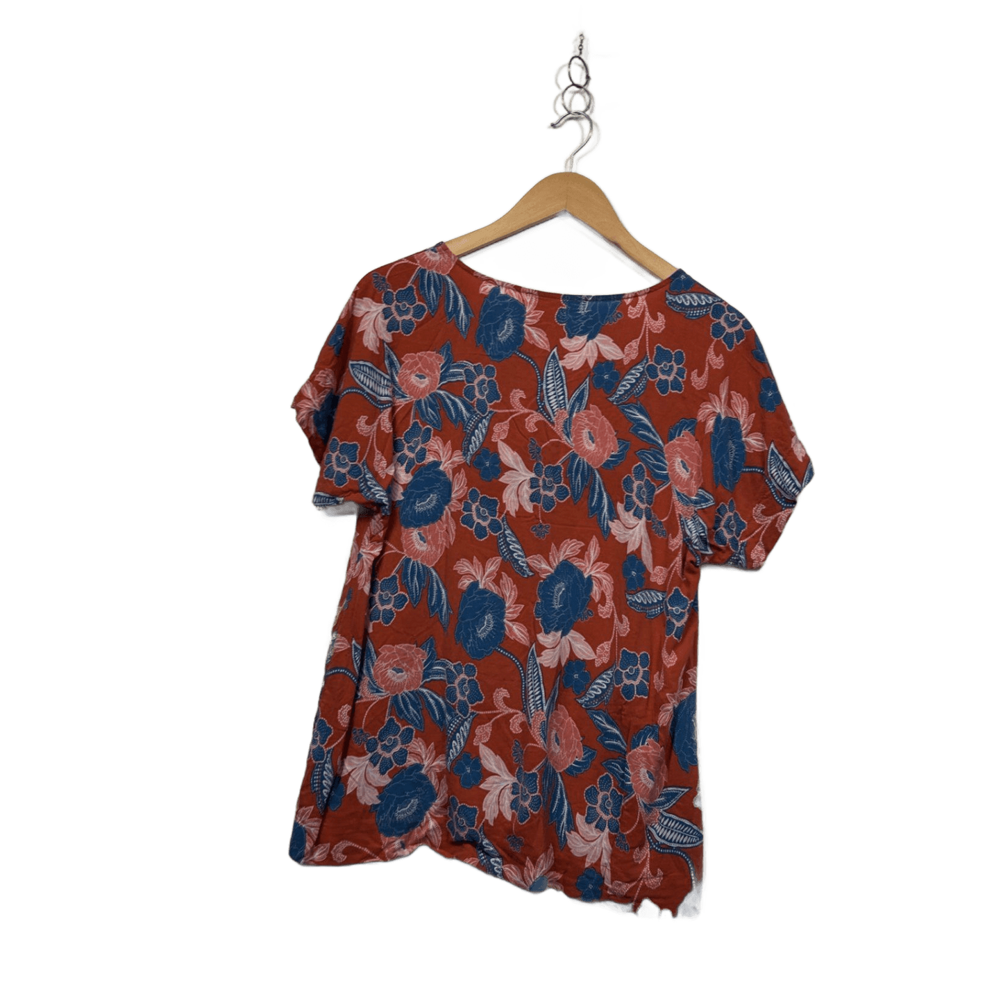 Target Womens Multicoloured Floral Top Blouse Size 14