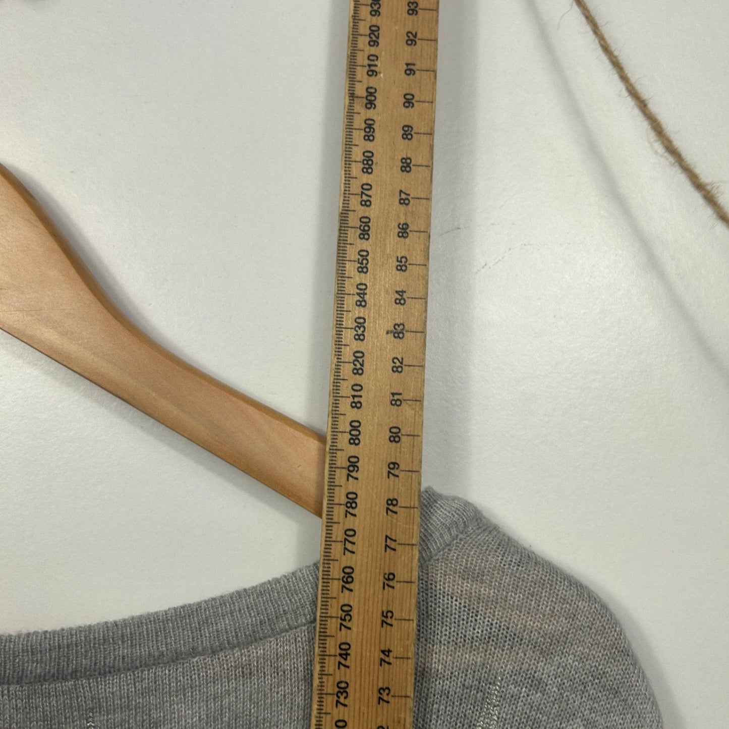 Just Jeans Grey Long Sleeve Scoop Neck Knit Top Jumper Size XL